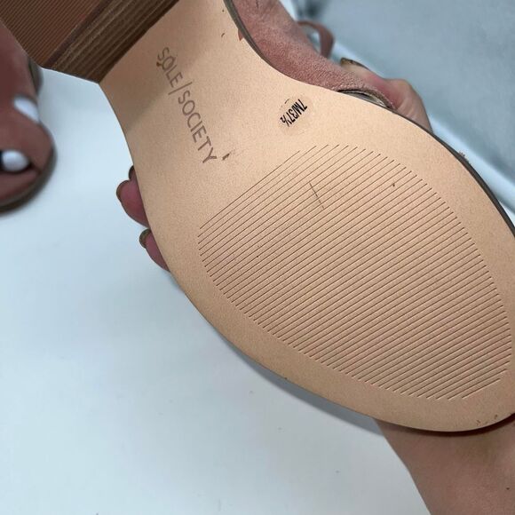 Sole Society Tally Sandals Mod Mauve - Picture 7 of 10